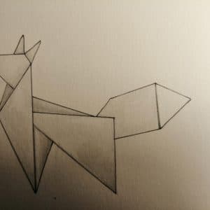 origami de renard