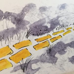 Yellow brick road