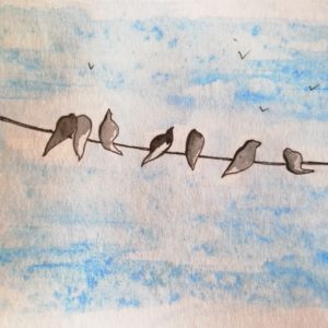oiseaux branchés