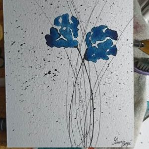 fleur bleue